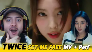 TWICE "SET ME FREE" M/V was too much to handle | REACTION