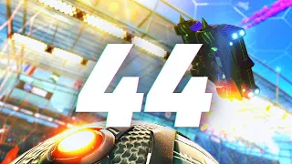 ROCKET LEAGUE INSANITY 44 ! (BEST GOALS, RESETS, WAVE DASHES)