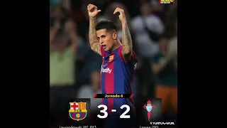 Barcelona 3=2 Celta/ Narración de Onda Cero Alfredo Martinez/ LALIGA 🏆