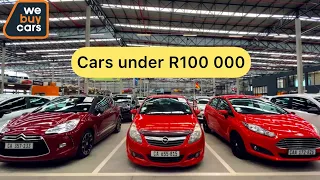 DECENT Cars for Someone Earning Less then R10 000pm at Webuycars !!