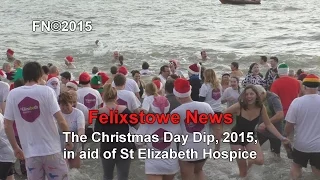 The Felixstowe Christmas Day Dip, 2015