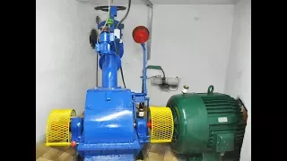 Small hydro Pelton turbine produced by Siapro / Пелтона производства Сиапро