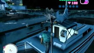 GTA Vice City как угнать лодку