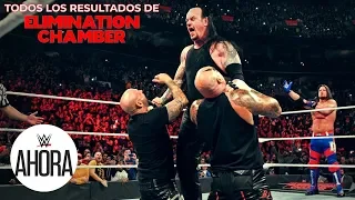 WWE Elimination Chamber 2020 (RESULTADOS): WWE Ahora, Mar 8, 2020