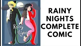 【Miraculous Ladybug Comic Dub】Rainy Nights COMPLETE COMIC