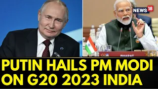 India Russia News | Russian President Vladimir Putin Hails PM Modi On India's G20 Presidency