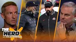 Michigan beats Ohio State, Is Jim Harbaugh one of Michigan’s best coaches ever? | CFB | THE HERD