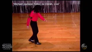 Michael Jackson enseña como hacer el Moonwalk
