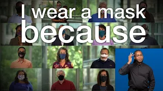 ASL - I wear a mask because (18 secs)