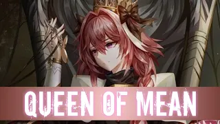 Nightcore - Queen Of Mean (Lyrics)