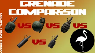 Grenade Comparison - Which Grenade Should You Use? (Escape from Tarkov)