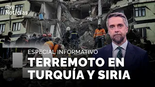 TERREMOTO TURQUÍA-SIRIA: ESPECIAL INFORMATIVO con la ÚLTIMA HORA sobre los SEÍSMOS | RTVE