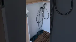 Unique Camper Van Shower Idea