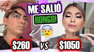 FUI A MAQUILLARME BARATO VS CARO *Terminé con HONGO en la piel*