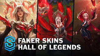 Faker Skins, Ahri & LeBlanc | Hall of Legends PBE Preview