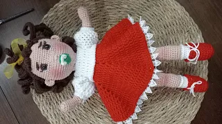 amigurumi bebek yapılışı 3 bölüm/Amigurumi doll making part 3