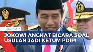 Menolak dan Bilang Mau Pensiun, Ini Kata Presiden Jokowi soal Usulan Jadi Ketua Umum PDIP!