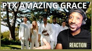 WOW! Pentatonix - Amazing Grace ( REACTION )