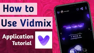 How to make Photo Video in Vidmix App & Save Video to Gallery in Vidmix App