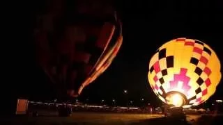 The Nebraska Balloon & Wine Festival - Nightime