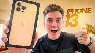 CONSEGUI O NOVO IPHONE 13! (unboxing)