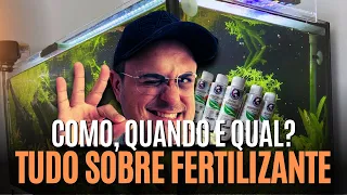 COMO DEVO FERTILIZAR AQUÁRIO PLANTADO