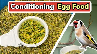 How To Make The PERFECT Conditioning Egg Food For Birds | Canaries & Finches