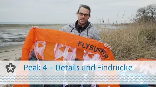 TECHNIK: Flysurfer Peak 4 - Technische Details und erste Eindrücke