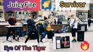 Eye Of The Tiger / Survivor Cover / Группа JuicyFire. Street Musicians. Rock Band. Moscow, 2021