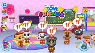 Everyone Became Firefighter My Talking Tom Friends Gameplay Walkthrough Day 218 (Android/iOS)