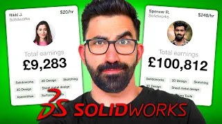 How much money can you make with SOLIDWORKS