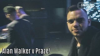 ALAN WALKER V PRAZE! - BACKSTAGE VIDEO | #freescoot