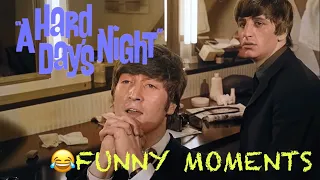 A Hard Day’s Night Funny Moments in Color!