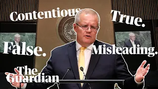 Fact check: Scott Morrison's UN speech about Australia's environmental achievements