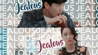 moon young x kang tae ; jealous | psycho but it's okay [ f m v ]