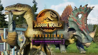 HYBRIDS EVERYWHERE! | New Dinos Showcase | Secret Species Park | Jurassic World Evolution 2