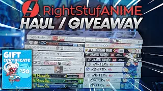 Right Stuf Anime $50 Giveaway! - February Manga Haul