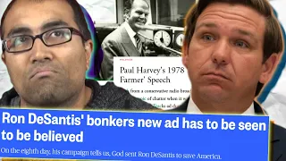 Ron DeSantis isn't a "fighter" sent here by God