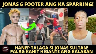 JONAS SULTAN SPARRING SA 6FT NA BOKSINGERO! HANEP TALAGA WALANG INAATRASAN! GANDA NG MGA PATAMA!