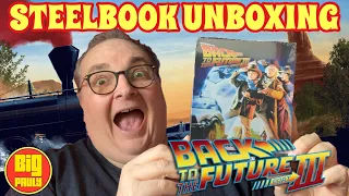 Back to the Future part 3 4k Steelbook Unboxing