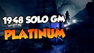 Solo GM 'The Corrupted' in under 20 Minutes! (19:48, Platinum)