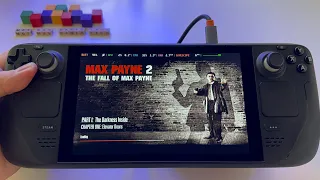 Max Payne 2 - The Fall of Max Payne - Steam Deck gameplay Steam OS