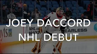 Joey Daccord NHL Debut Highlights