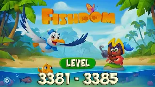 Fishdom level 3381 - 3385 [ Playrix ] HD