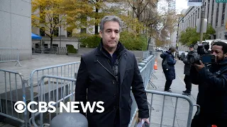 Trump's former lawyer Michael Cohen scheduled to testify before New York grand jury