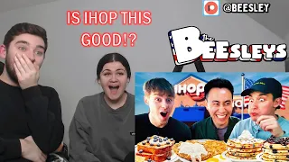 Brits try IHOP for the first time! (Reaction)