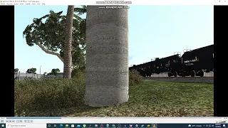 TS2022 NS SD70M-2 2743 Leading a K-096 With a Fantastic K5LA + Droppler Effect