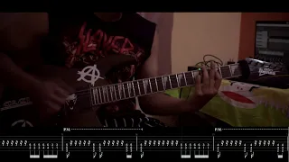 Slayer - World Painted Blood Guitar Cover + Screen Tabs | AKR1