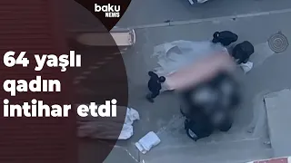 64 yaşlı qadının intiharı - Baku TV