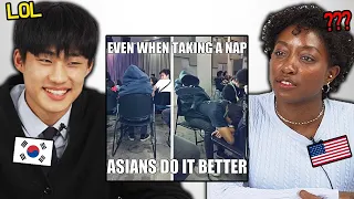 MEMEs that Only Asian can understand!!! : KOREAN TEEN & AMERICAN Reaction